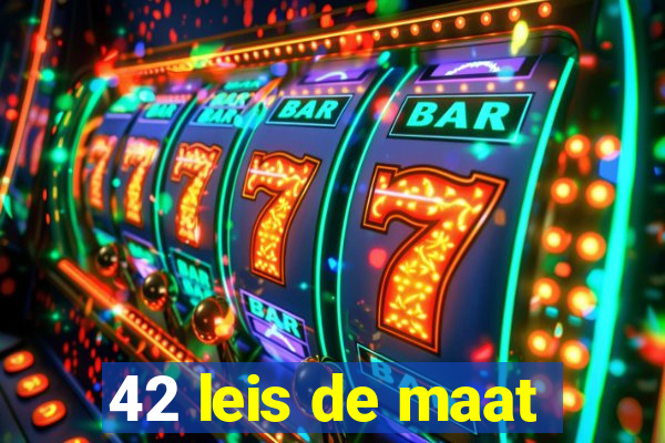 42 leis de maat